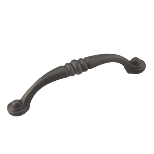 MATTE BLACK PULL 3-3/4IN