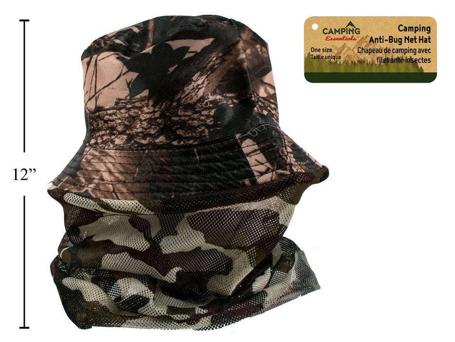 CAMPING ANTI-BUG NET HAT