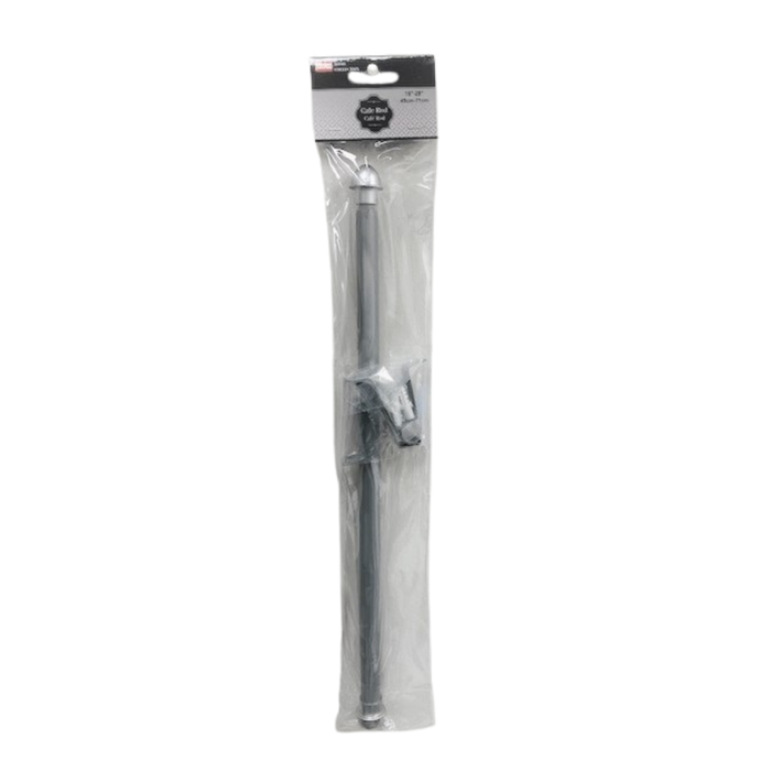 CAFE ROD SET (18" - 28") -1/2" SILVER
