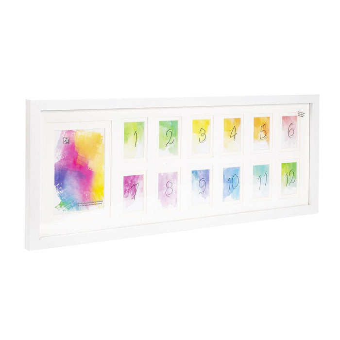 COLLAGE FRAME GRADES 1- 12 WHITE