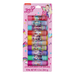 Pack of JoJo Siwa lip balms with colorful packaging on a white background
