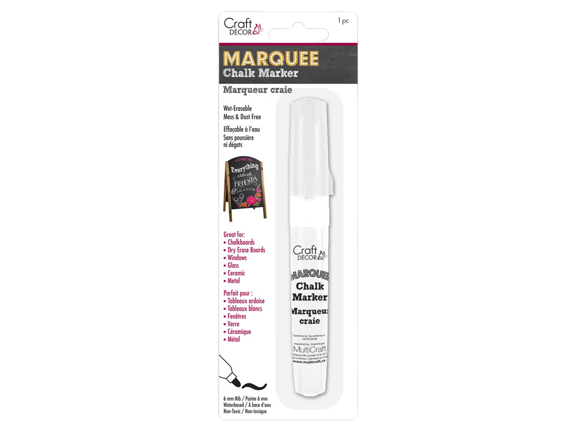 MARQUEE CHALK MARKER 5.5 MM NIB WHITE