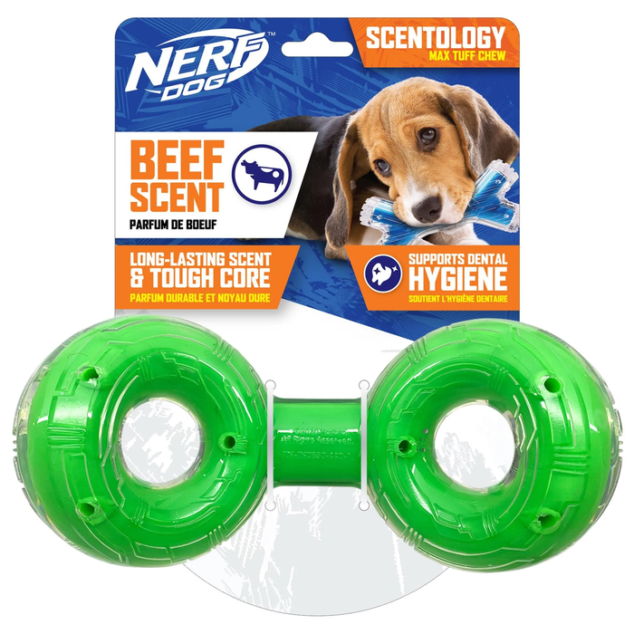 NERF BEEF SCENT DOG BONE