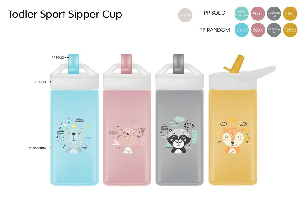 TOOTSIE BABY, SIPPER CUP FLIP-UP SPOUT, 14OZ, HC