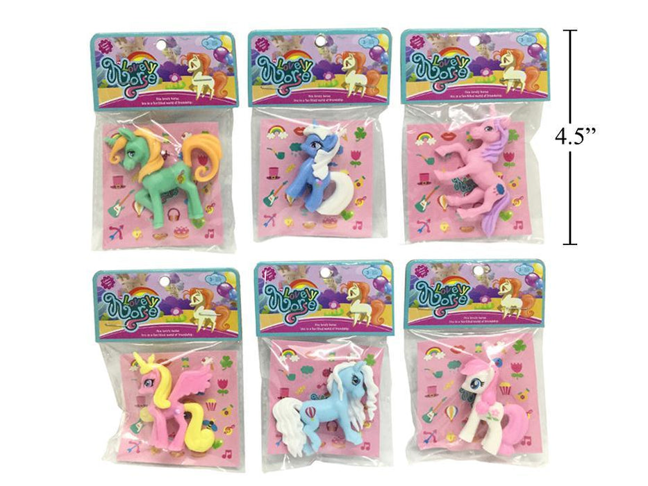 PONY FIGURINE WITH STICKERS