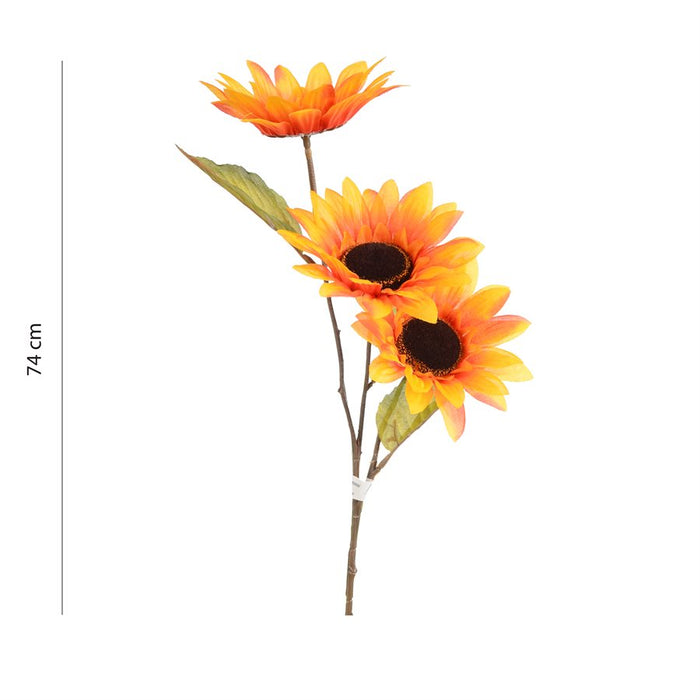 FALL SUNFLOWER SPRAY ASST. COLOURS