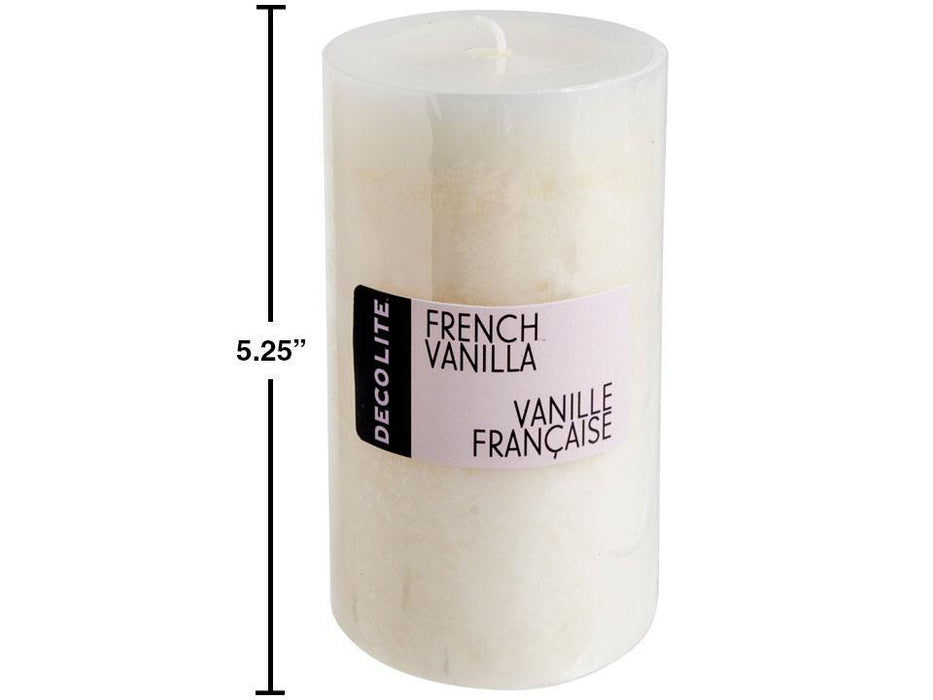 DECO LITE LARGE PILLAR - FRENCH VANILLA