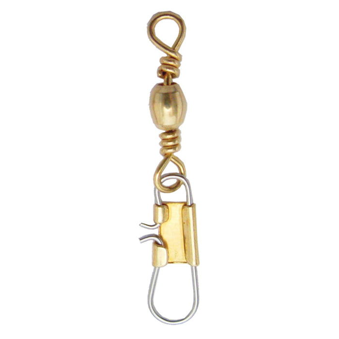 COMPAC INTERLOCK SNAP SWIVELS BRASS
