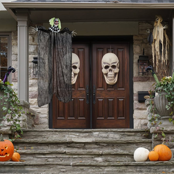 HANGING 6FT CREEPY CHARACTER REAPER OR CLOWN