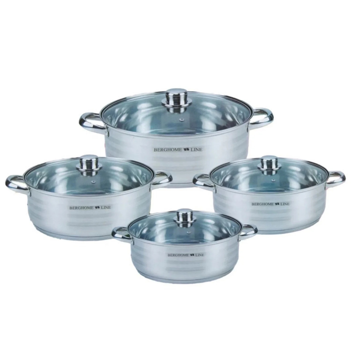BERGHOME COOKWARE 8PCS SET