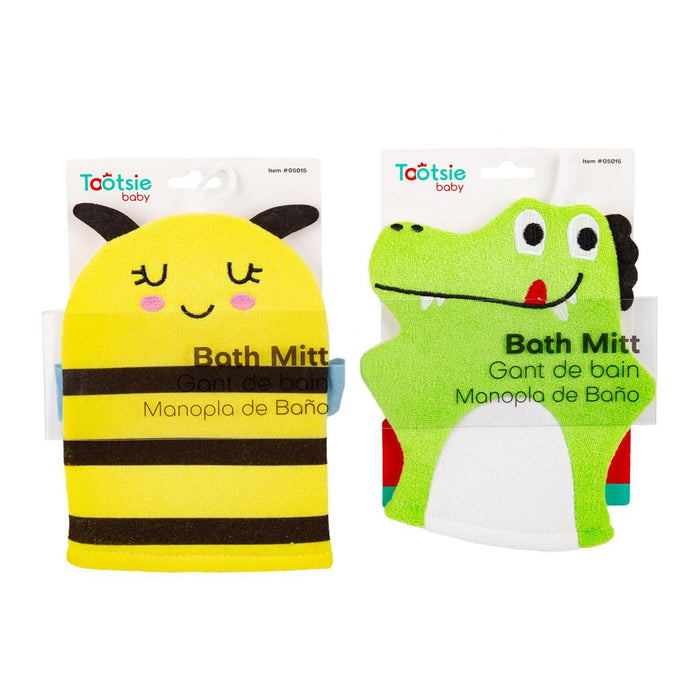 BABY BATH MITT PUPPET