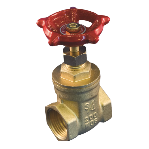 GATE VALVE 1/2IN IPS LEAD FREE THREADED