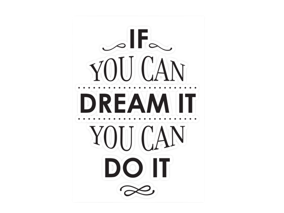 WORDS TO LIVE BY WALL ART