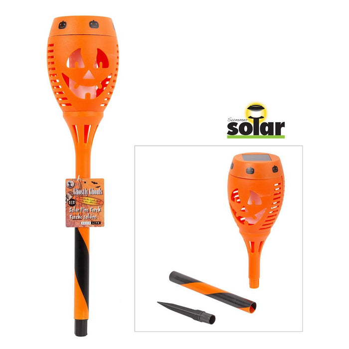 PUMPKIN SOLAR TORCH