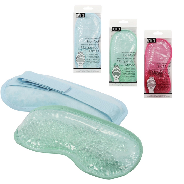GEL BEADS EYE MASK WITH PLUSH BACK