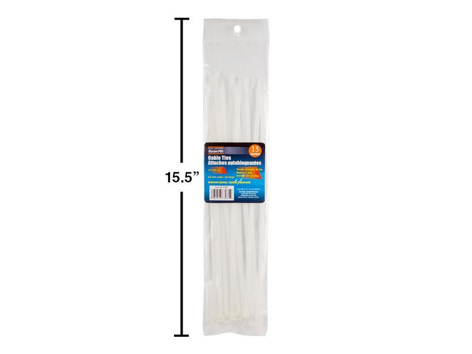 CABLE TIES,15 PCS - 12''