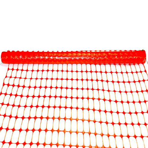 WARNING FENCE RECTANGULAR PLASTIC MESH 4FT X 100FT ORANGE