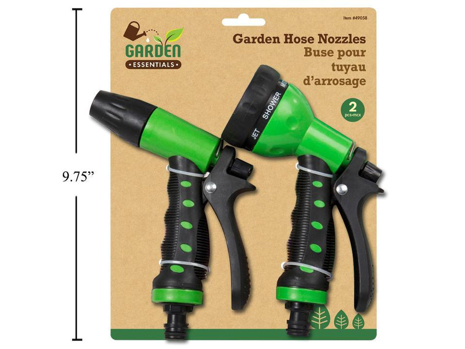 GARDEN HOSE NOZZLES 2PK