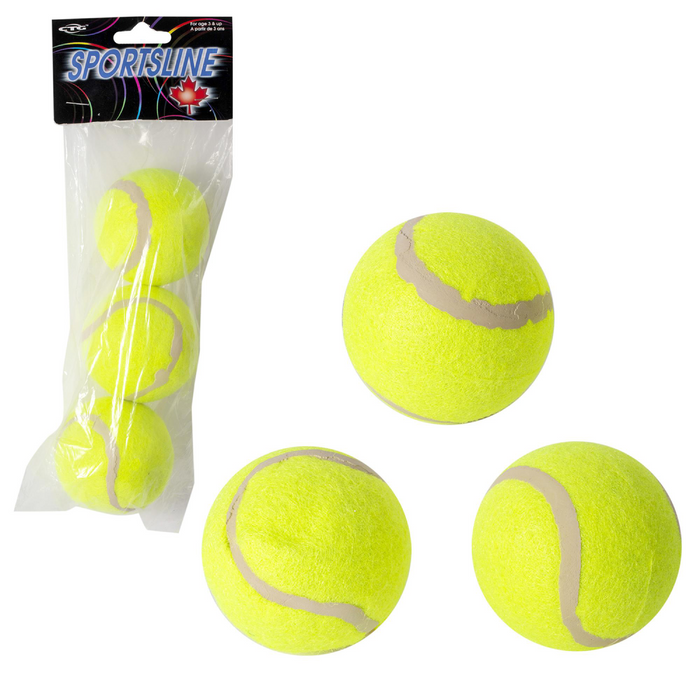 LOW BOUNCE TENNIS BALL - 3 PCS