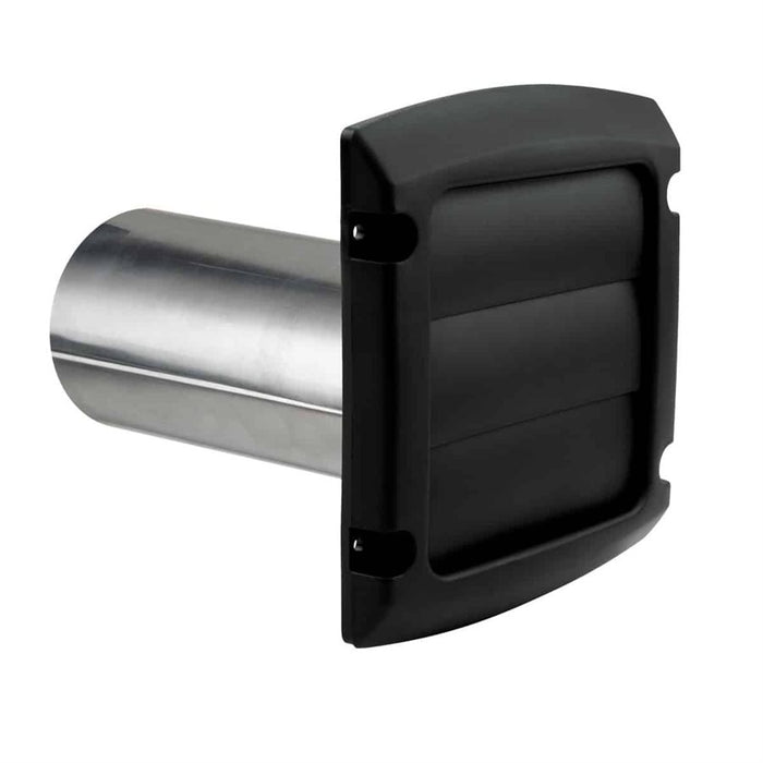 DRYER VENT HOOD - BLACK