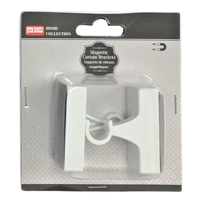 2PC MAGNETC CURTAIN BRACKETS