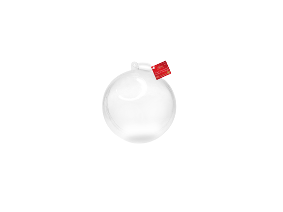 CLEAR ORNAMENT BALL