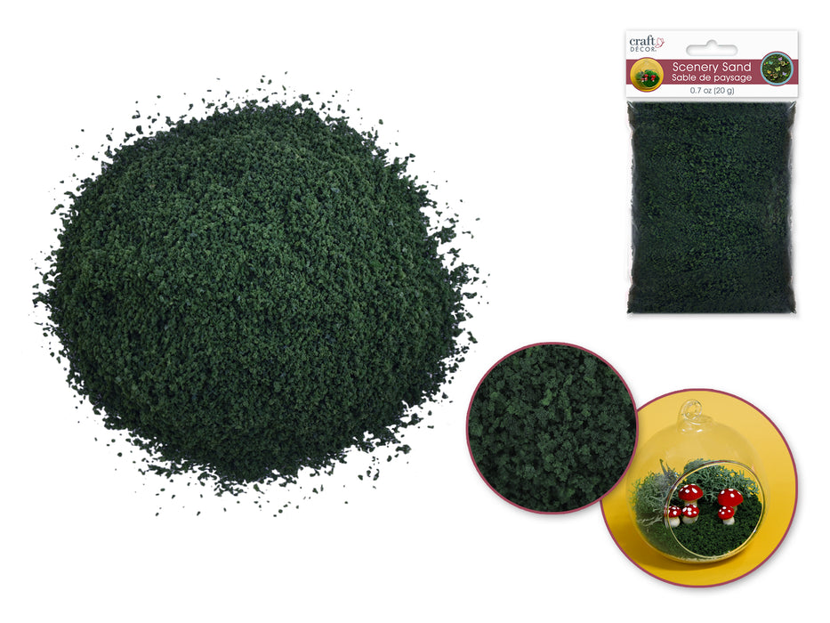 SCENERY SAND 20G GREEN
