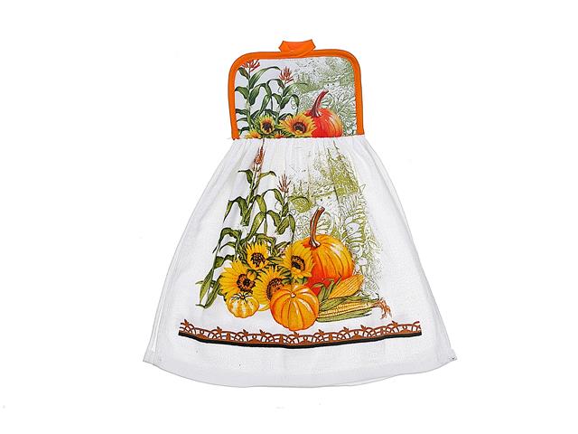 TIE HAND TOWEL-HARVEST CROPS