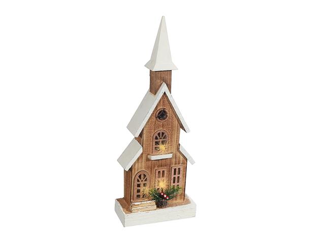 LED WOODEN  CHURCH