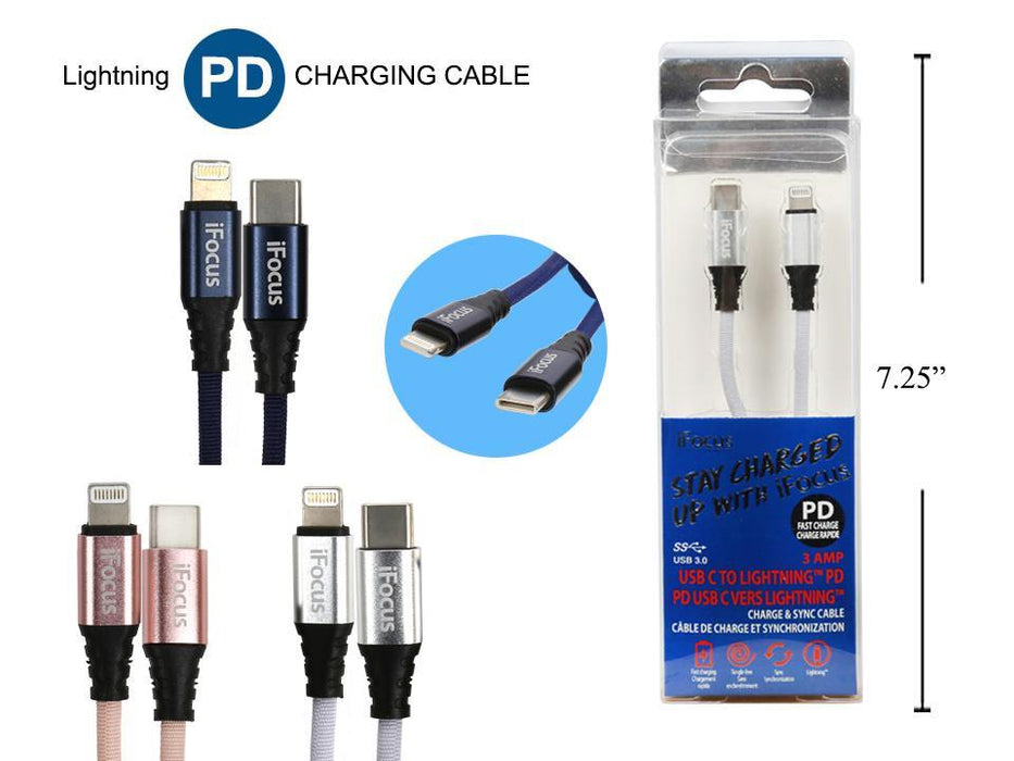 1M PD USB C/LIGHTNING