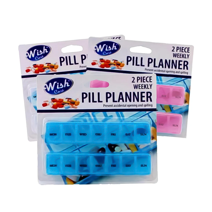 WEEKLY PILL ORGANIZER 2PK