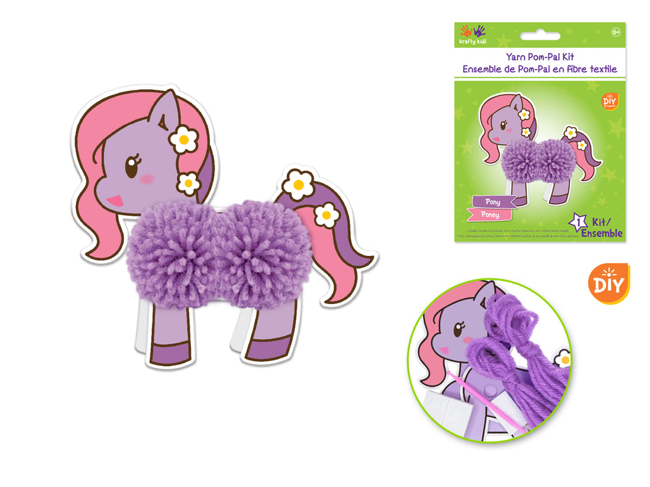 KRAFT KIDS DIY YARN POM-PAL