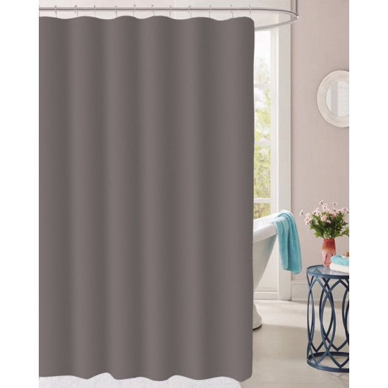 SHOWER CURTAIN W/12HOOKS