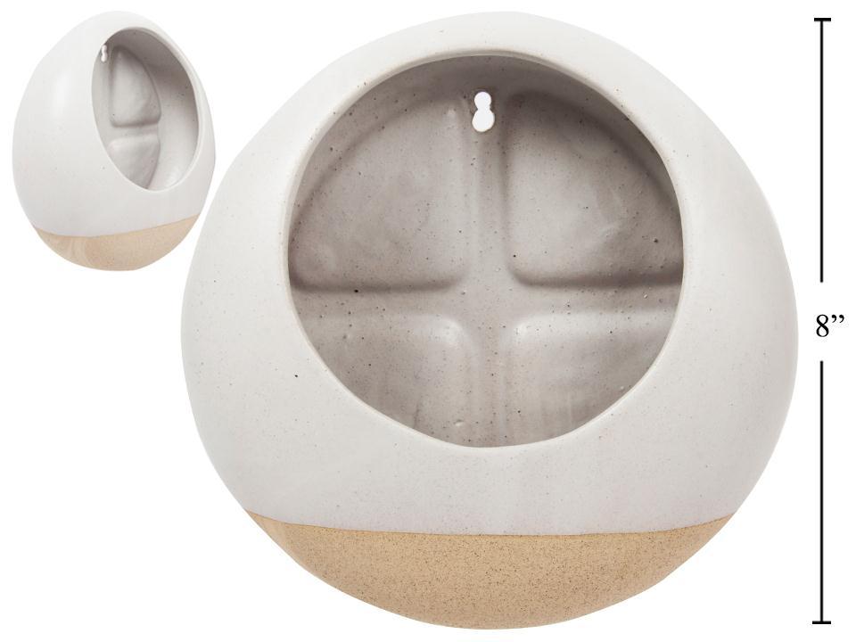 8" WALL POCKET PLANTER — North Cobalt Flea Market