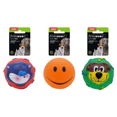 VINYL DOG TOY W/SQUEKER