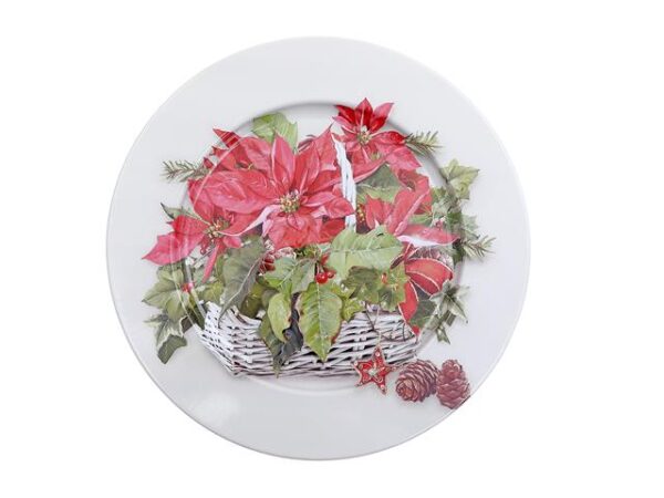13" PRINTED METAL CHARGER PLATE