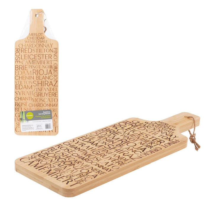 BAMBOO SERVING BOARD - 15.5X5.5''