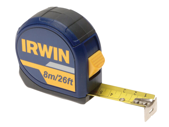 IRWIN MEASURING TAPE 8M/26FT