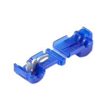 10 BLUE FEM. "T" CONNECTOR 18-14 SINGLE