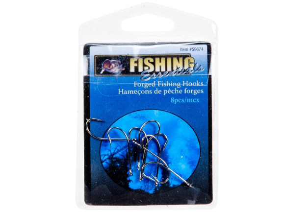 8PK FORGED FISHING HOOK