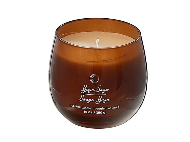 CURVED CANDLE YUZU SAGE