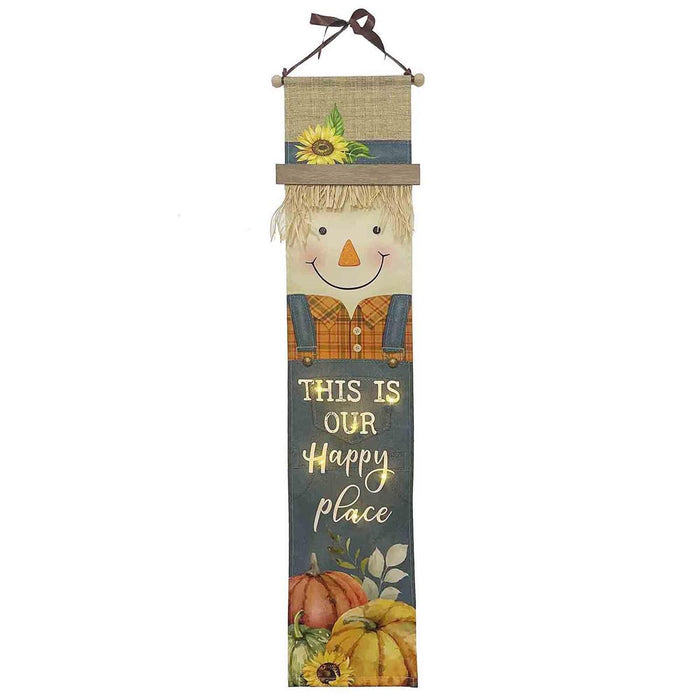 HARVEST LIGHT UP 46" HANGING BANNER