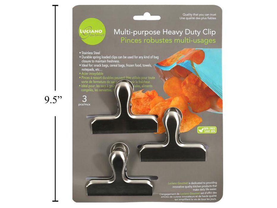 BAG CLIPS 3 PCS