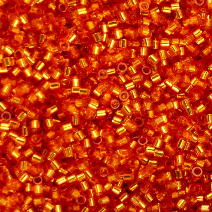 Close-up of small orange beads
