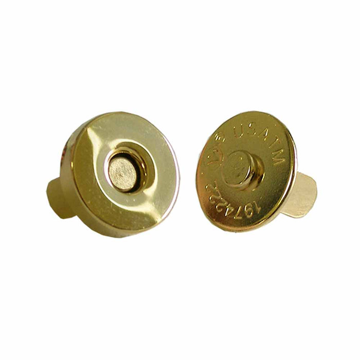 ELAN MAGNETIC NO-SEW CLOSURES - 18MM (3/4IN) - GOLD
