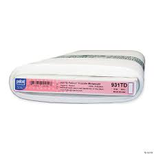 931TD FUSIBLE MIDWEIGHT - WHITE - PER METER