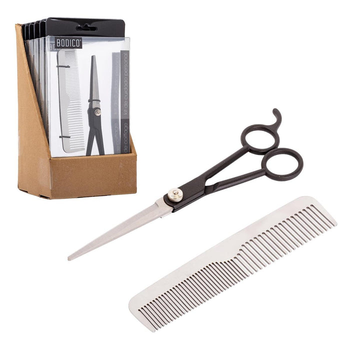 BODICO HAIR/BEARD 2PC GROOMING SET