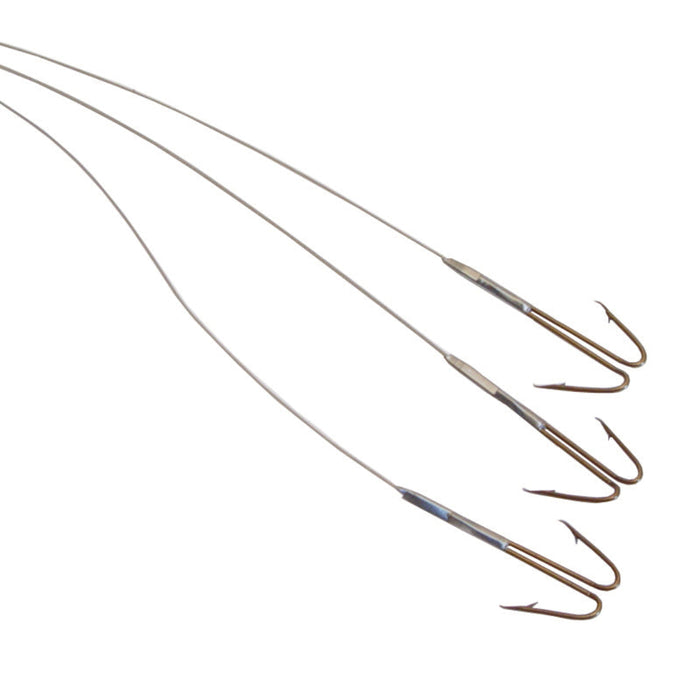 COMPAC STAINLESS STEEL WIRE SNELLED GORGE HOOK