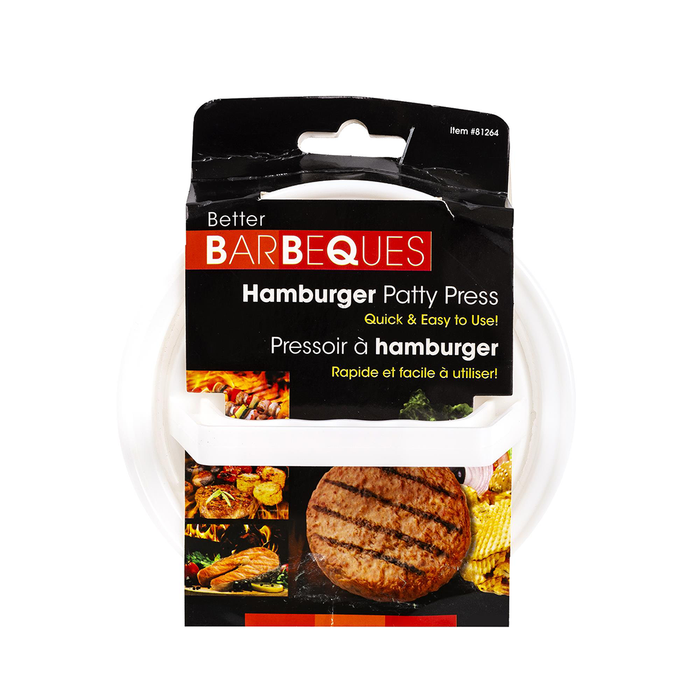 BBQ HAMBURGER PATTY PRESS