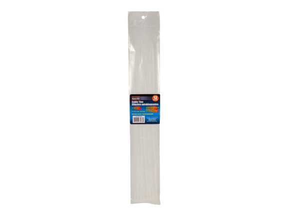 CABLES TIES, 12 PCS - 16IN